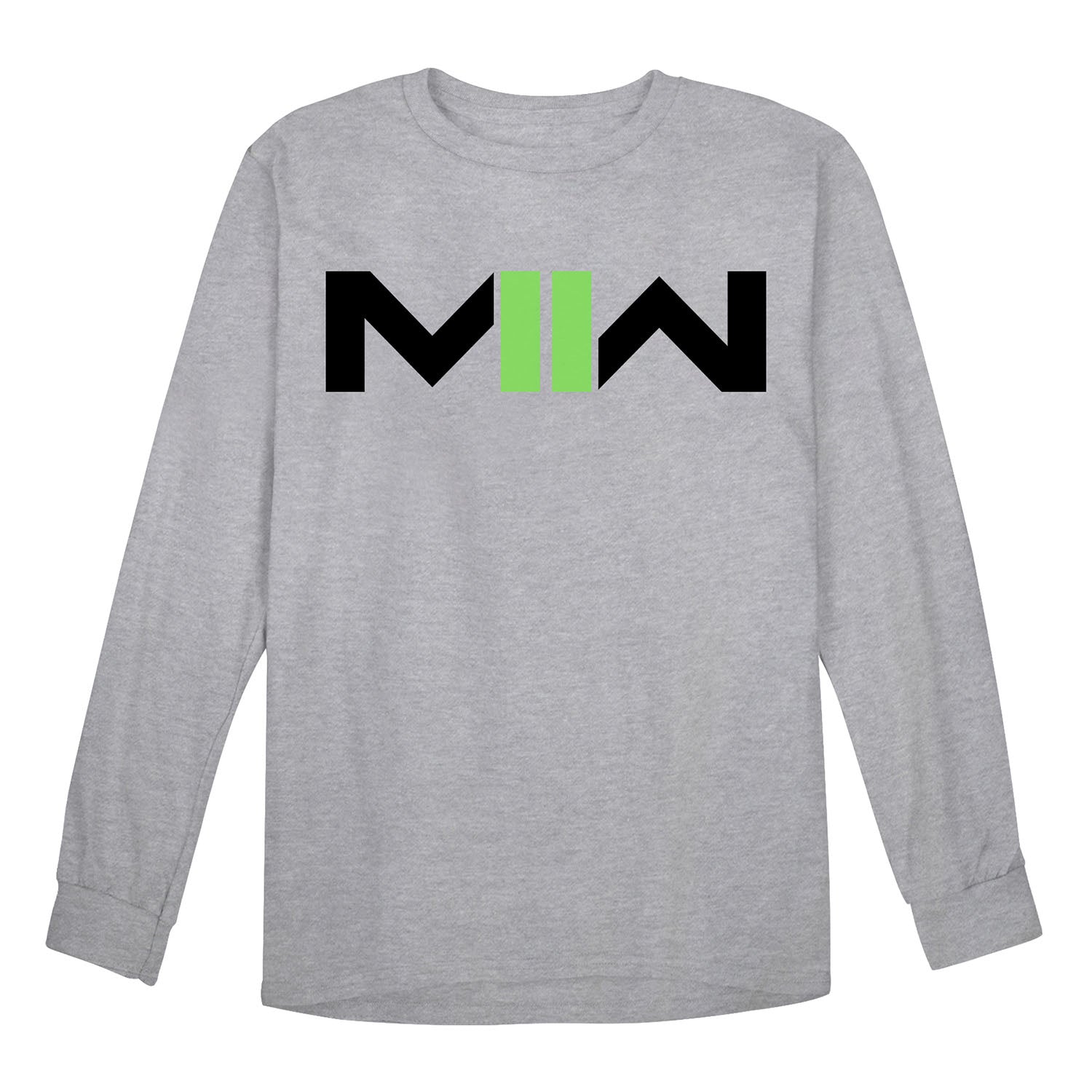 Modern Warfare II Logo Ash Heather Long Sleeve T-Shirt - Call of