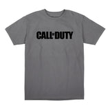Call of Duty Grey Logo T-Shirt - Front View