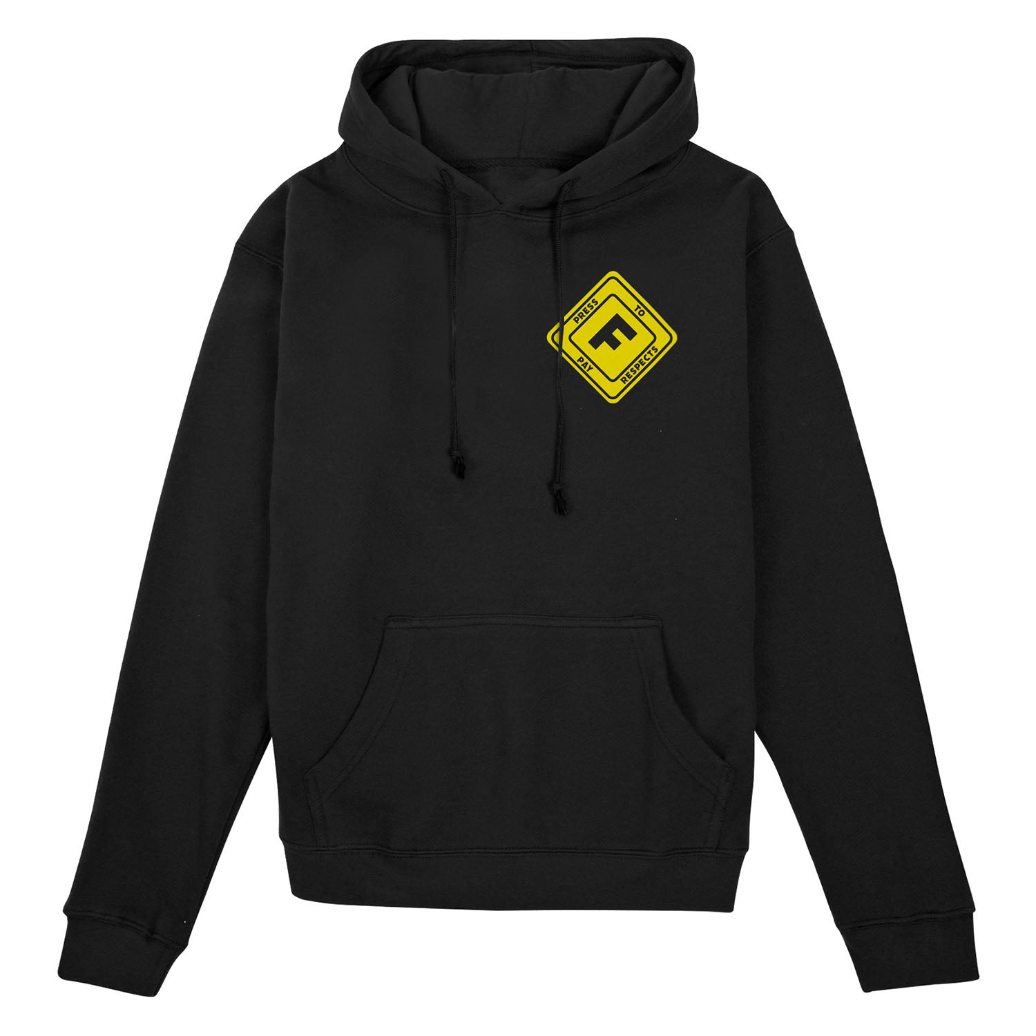 Call of Duty Black Press F Hoodie - Front View