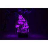 Call of Duty Ghost LED Lamp - Purple