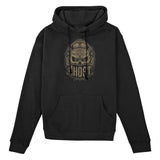 Call of Duty Ghost Skull Mask Black Hoodie - Front View with Ghost Skull Design