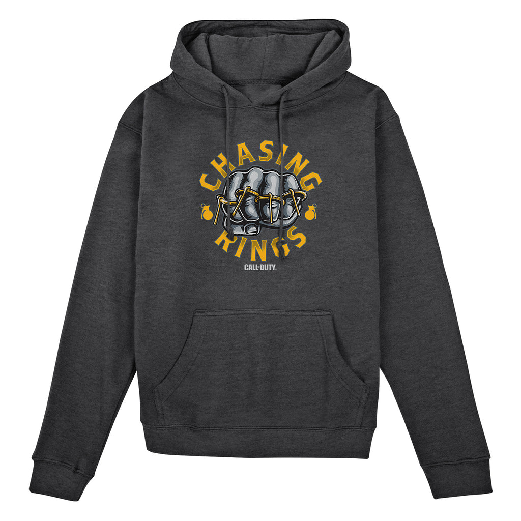 Call of Duty Chasing Rings Grey Heather Hoodie - Call of Duty Store