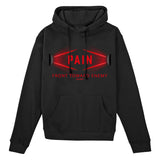 Call of Duty Black Front Toward Enemy Hoodie - Front View