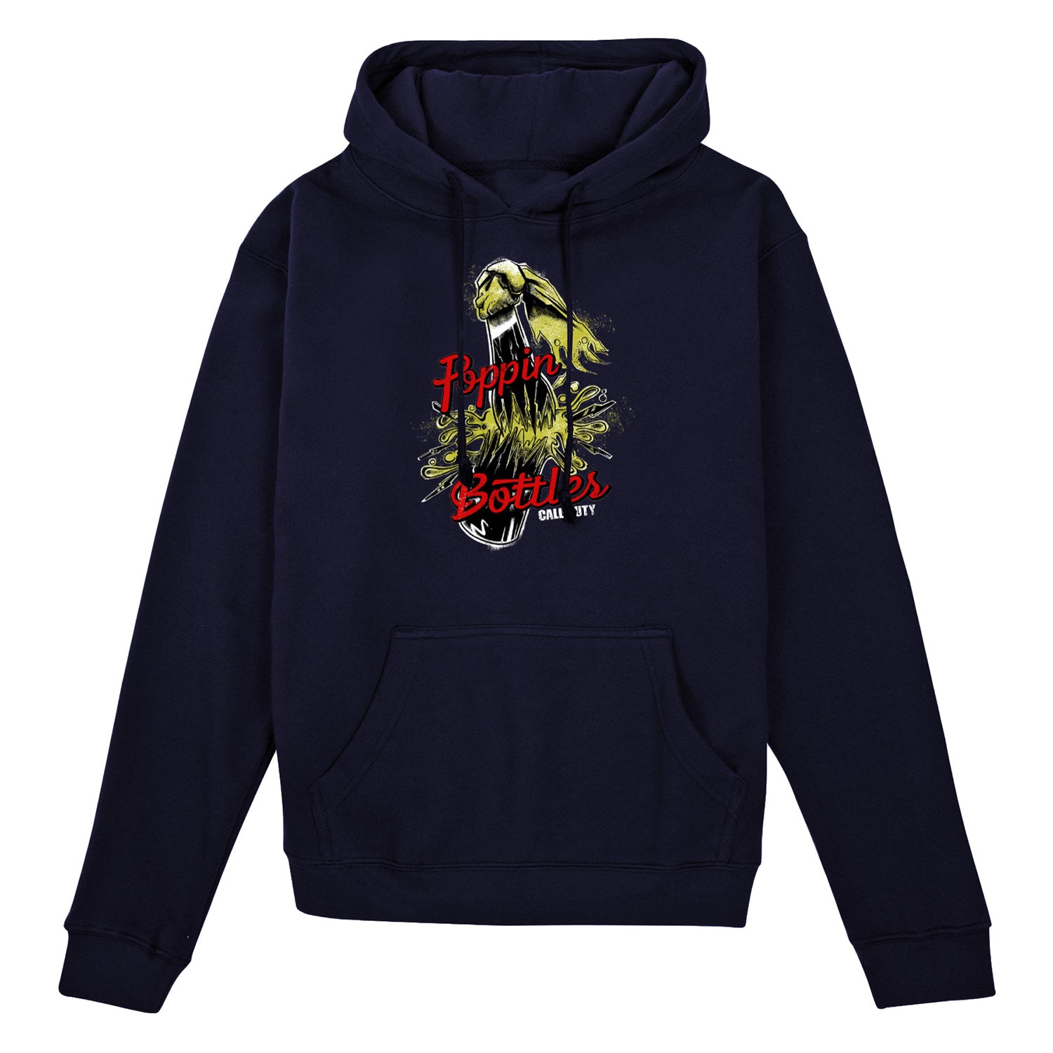 Call of Duty Navy Poppin' Bottles Hoodie - Front View