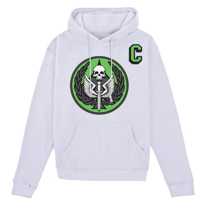 Call of Duty White Hockey Taskforce Hoodie - Front View