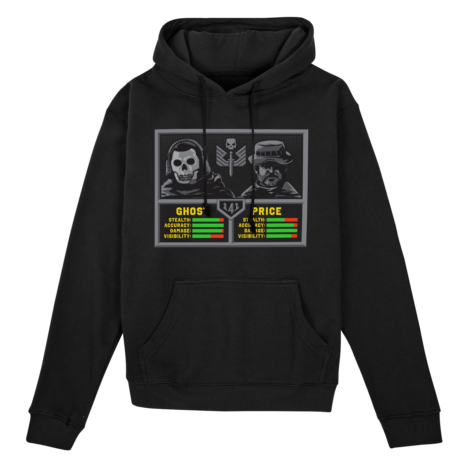 Call of Duty Black 141 Jam Hoodie - Front View