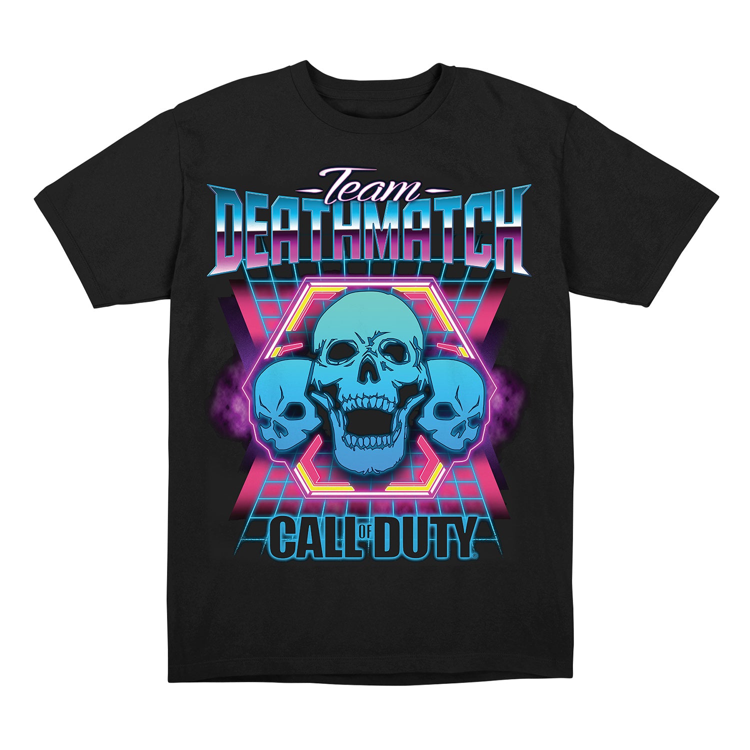 Call of Duty Black Team Deathmatch Arcade T-Shirt - Front View