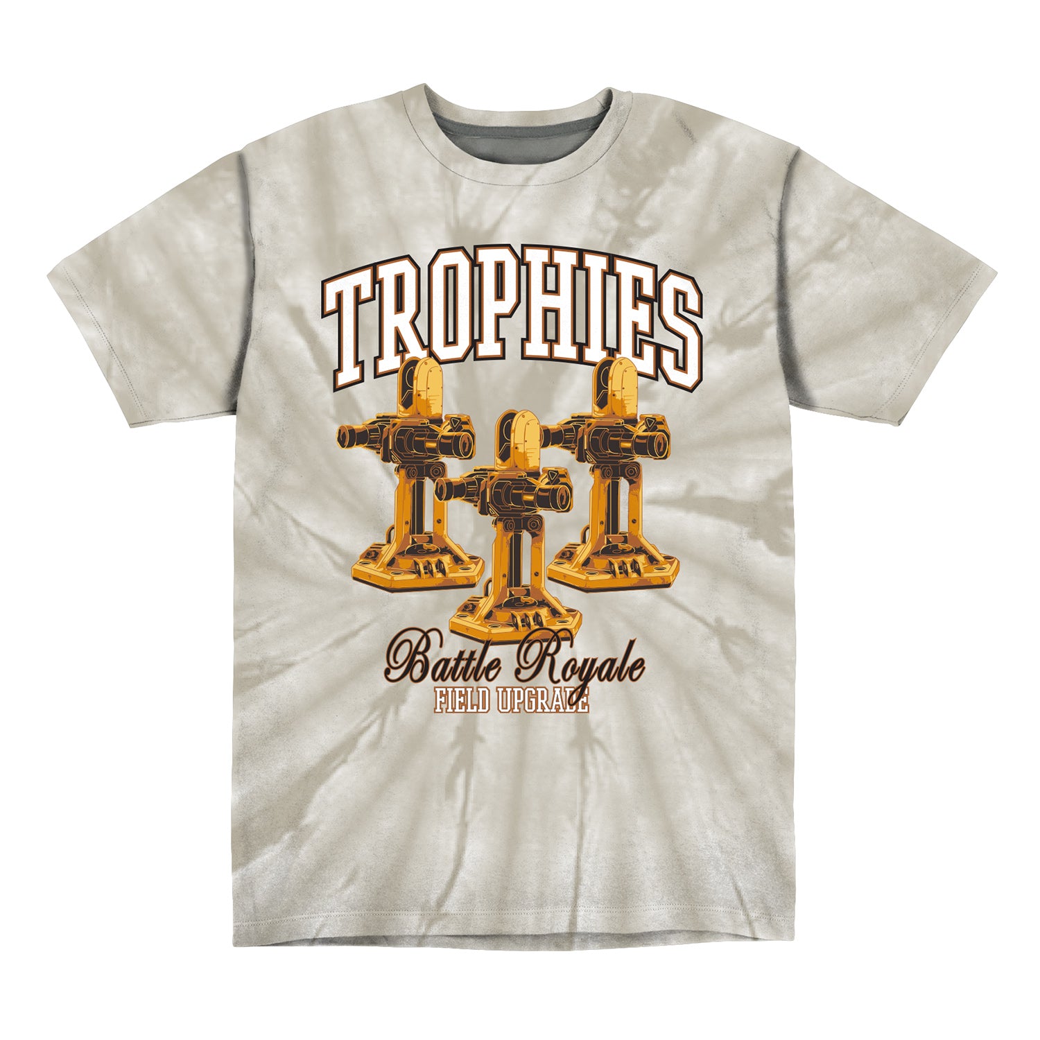 Call of Duty Trophies Grey Tie-Dye T-Shirt - Front View