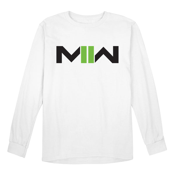 Modern Warfare II Logo Ash Heather Long Sleeve T-Shirt - Call of