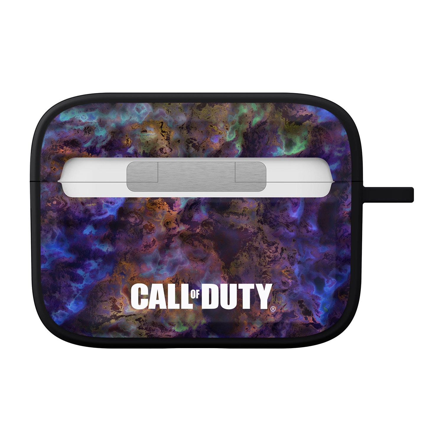 Call of Duty Orion Camo Apple AirPods Pro Case - Back View with Call of Duty Logo