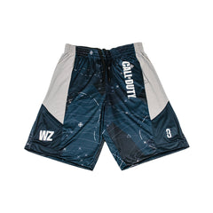 Call of Duty Topographic DRYV Baller 2.0 Blue Shorts by POINT3