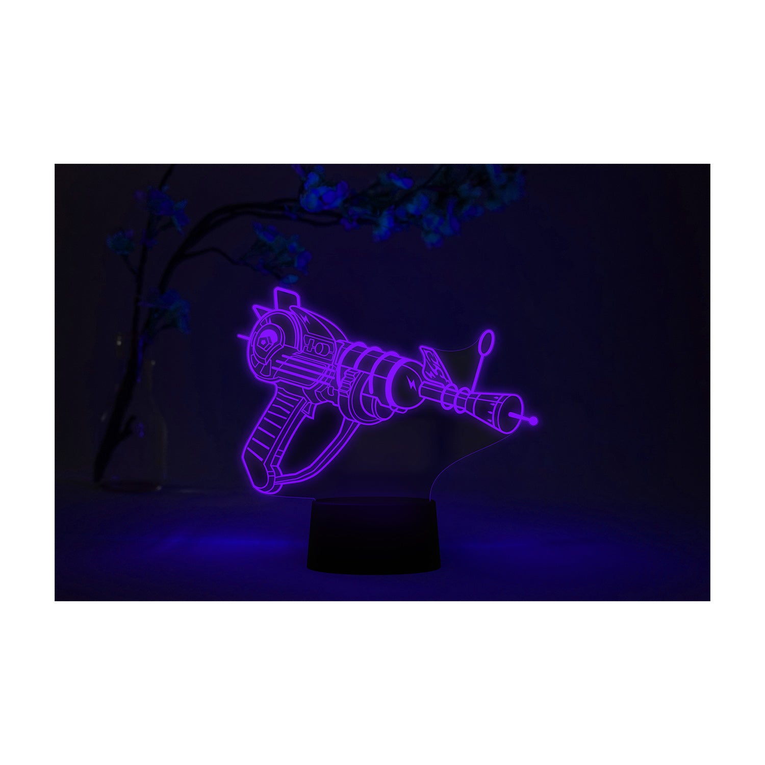 Call of Duty Raygun LED Lamp - Purple View