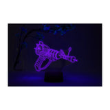 Call of Duty Raygun LED Lamp - Purple View