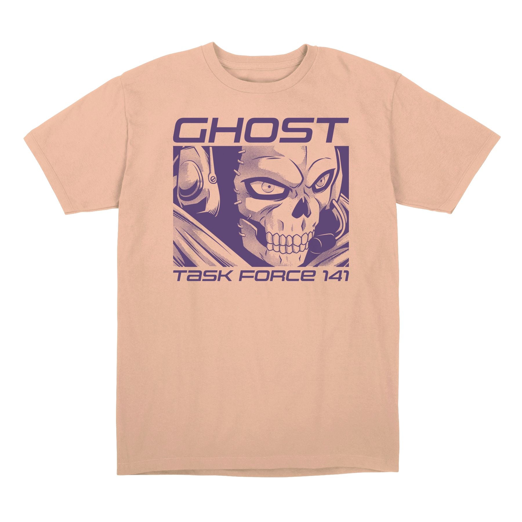 Call of Duty Anime Ghost Sand T-Shirt - Front View