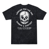 Call of Duty Search & Destroy Skull Logo Acid Black T-Shirt - Back View
