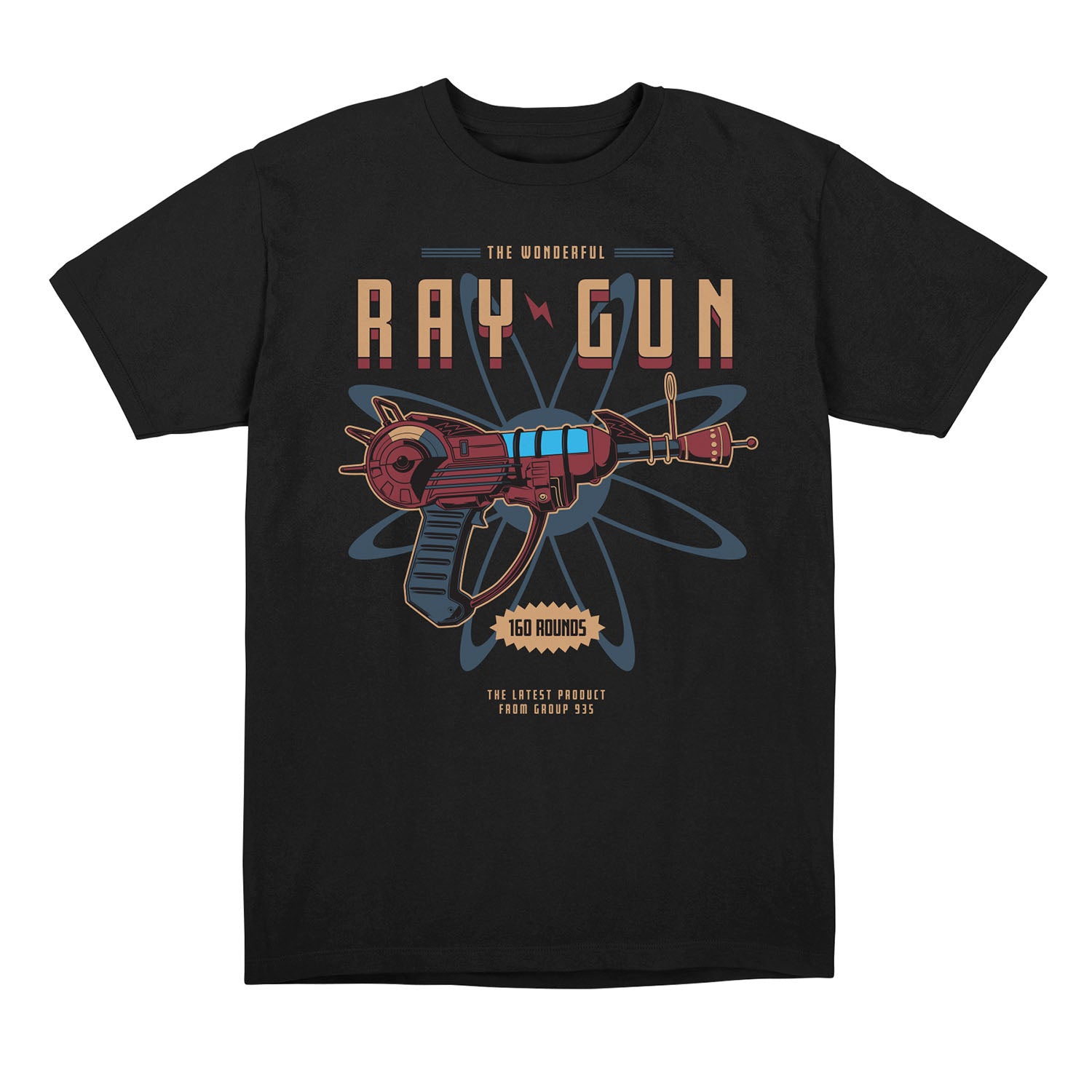 Call of Duty Black Raygun T-Shirt - Front View