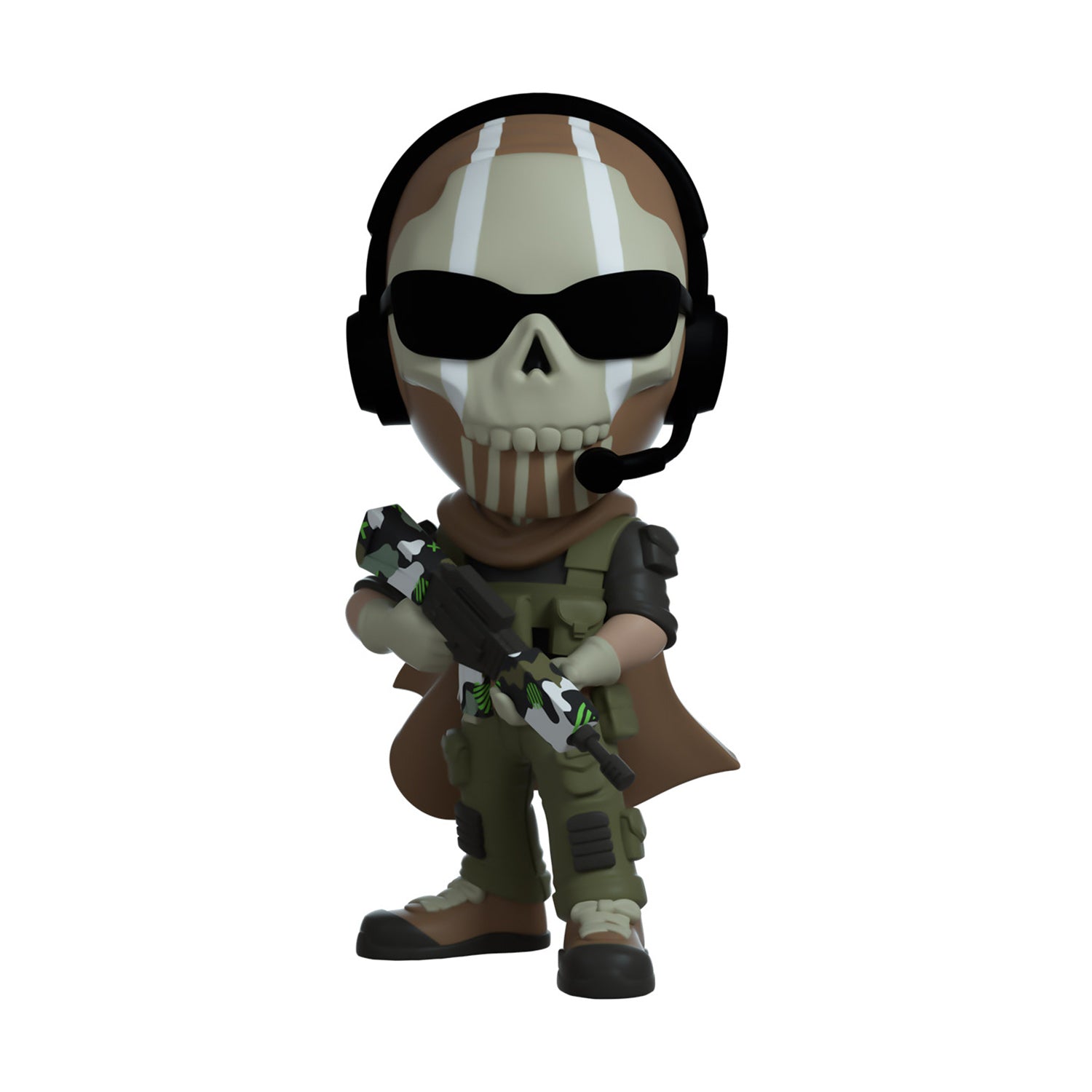 Call of Duty MWII Youtooz Ghost Figurine - Front View